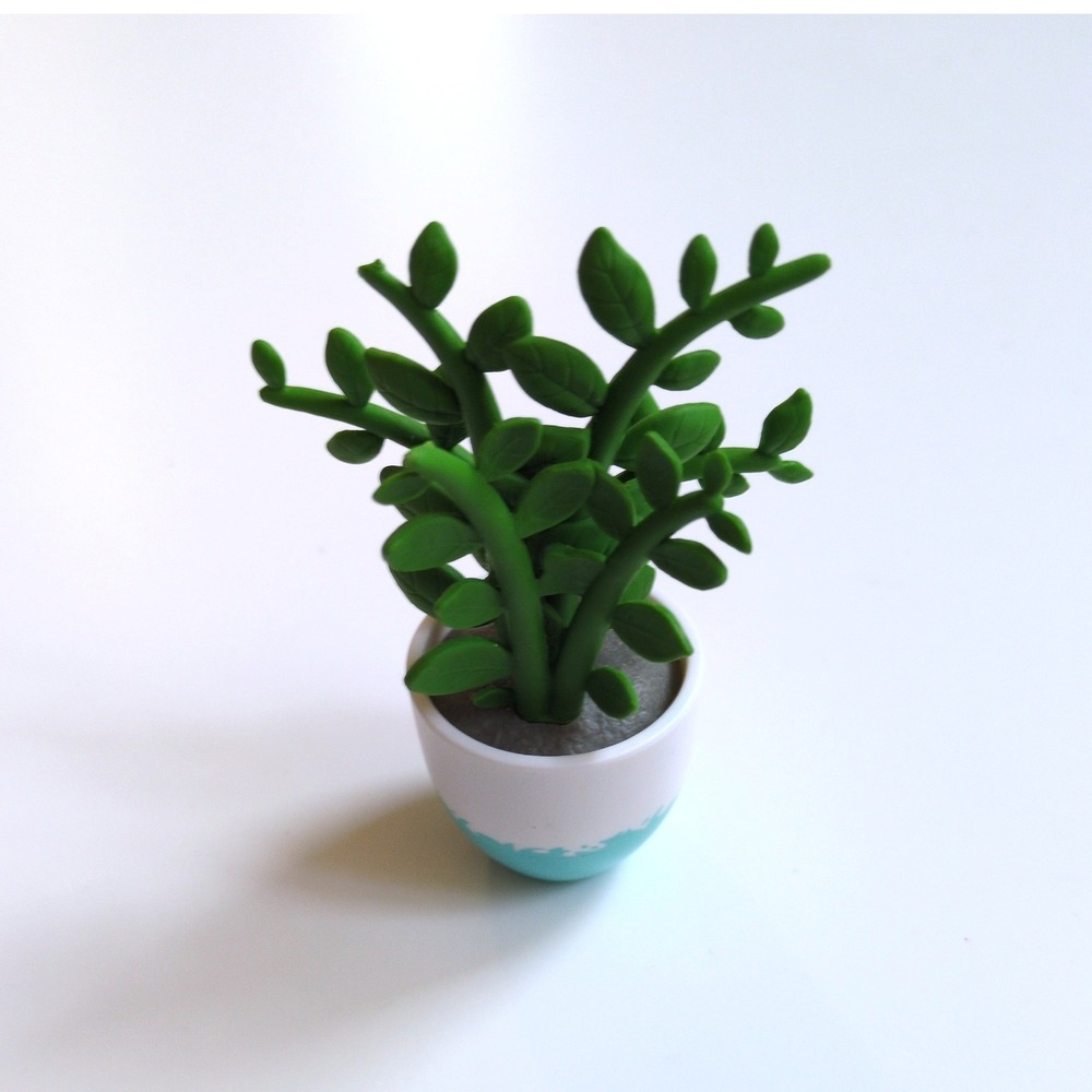 American Girl doll Kira Comfy Camping‎ Potted Plant Blue Accessory Replacement